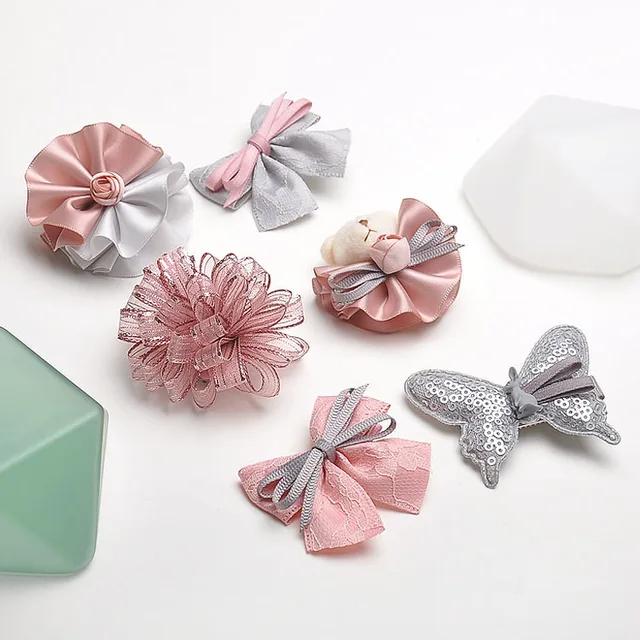 6pcs Highend Handmade Flowers Butterfly 