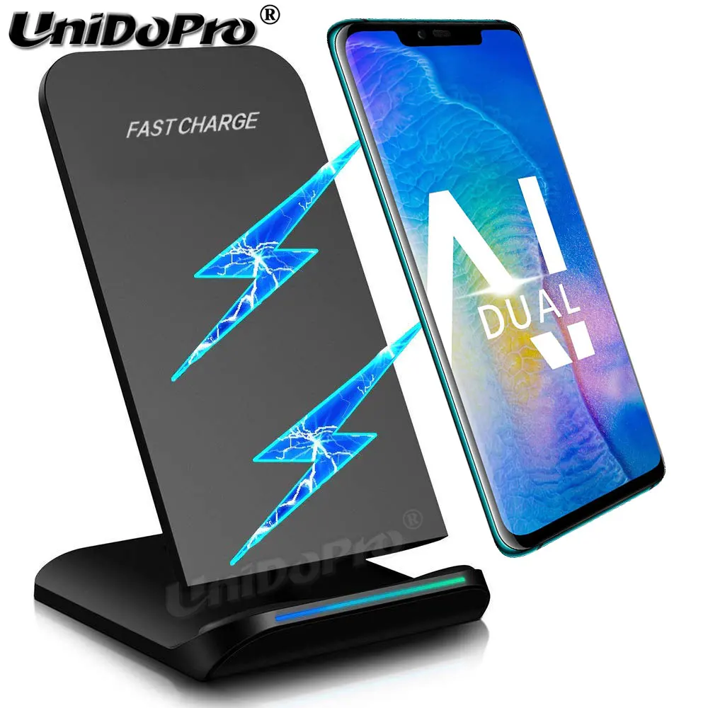 Qi Certified 10W Wireless Charging Pad for Huawei Mate 20