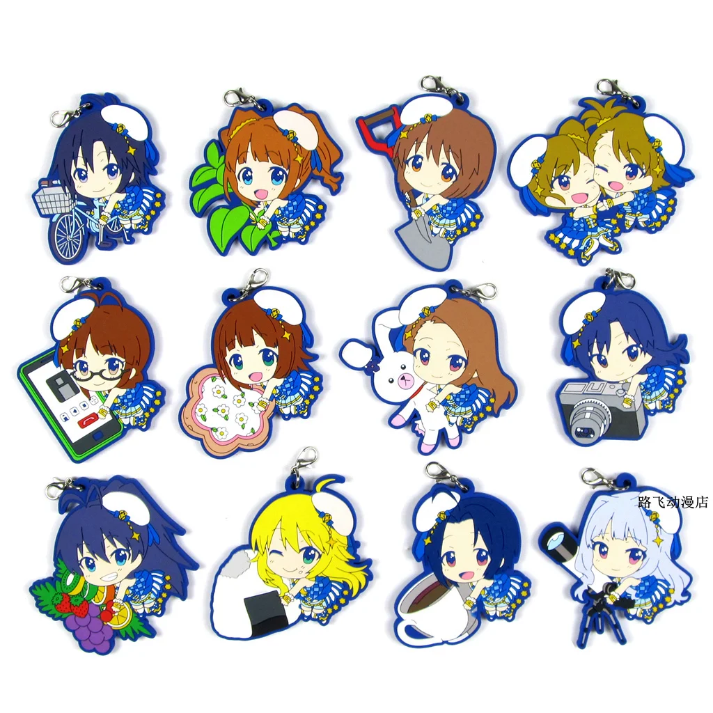 Idolm @ ster: Платиновые звезды Amami Haruka Hagiwara Yukiho Kisaragi Chihaya экшн фигурка аниме модель