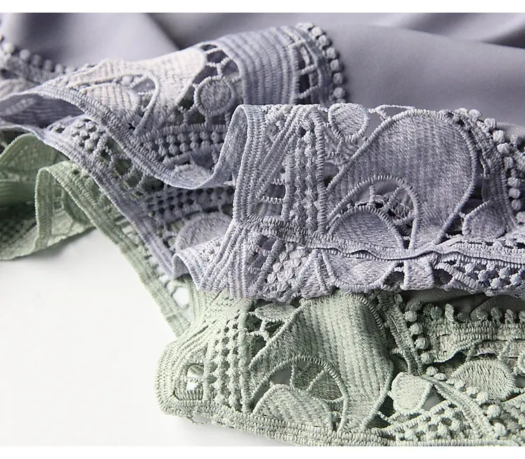 New Summer Tops Large Size Chiffon Blouses Women Korean-style Hollow Lace Patchwork Shirts Femme Casual Short Sleeve Blusas Mujer De Moda 2019 (15)