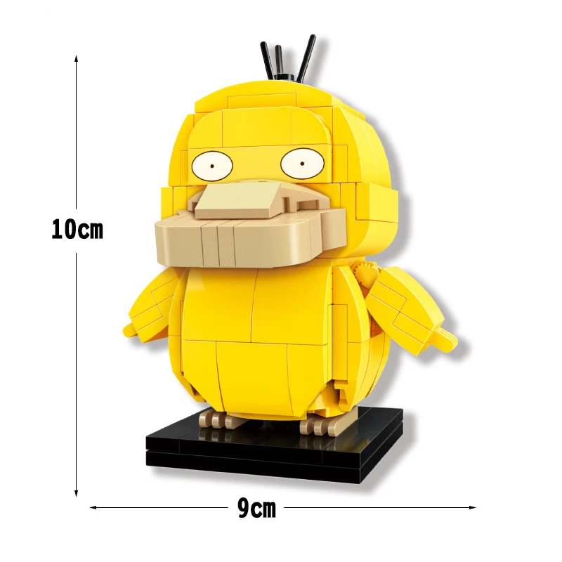

Creator Series Kawaii Anime Cartoon psyduck Set Building blocks Bricks Educational Toys Birthday Gifs Girl For Kids