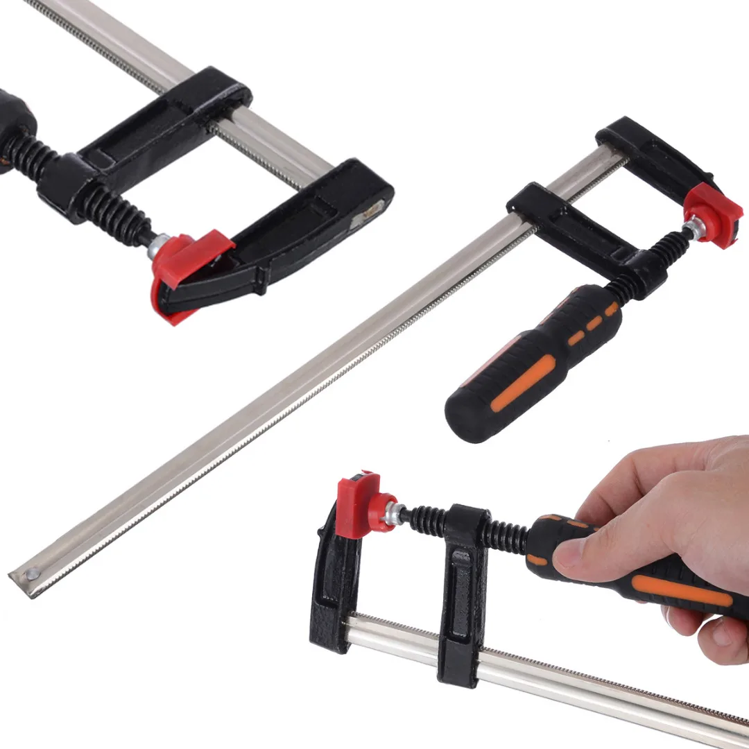 

300mm/200mm Heavy Duty F Clamp Woodworking Carpentry Hand Clamping Tool High Quality