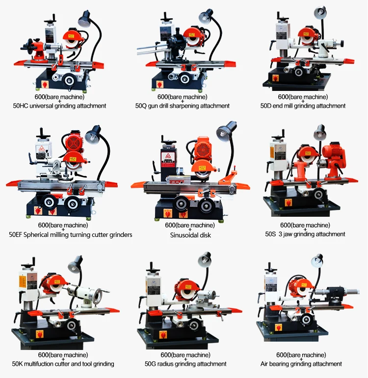 Концевая мельница, сверло резак шлифовальный станок GD-600 универсальный инструмент для шлифования машины