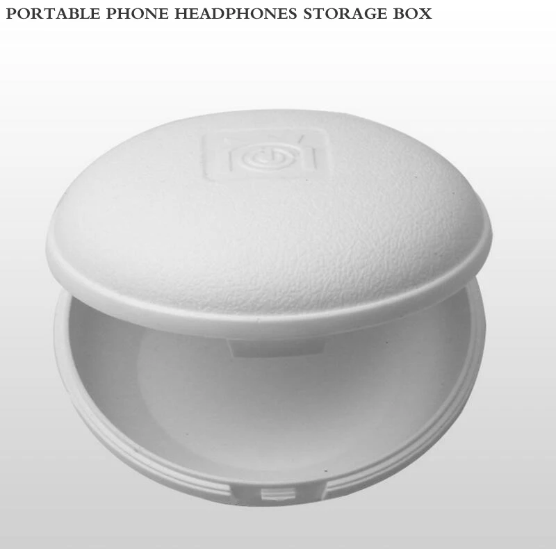 

HC052 Slim large space Phone Headset memory Cards Protection Pack headphones protective TPE case earphone portable storage box