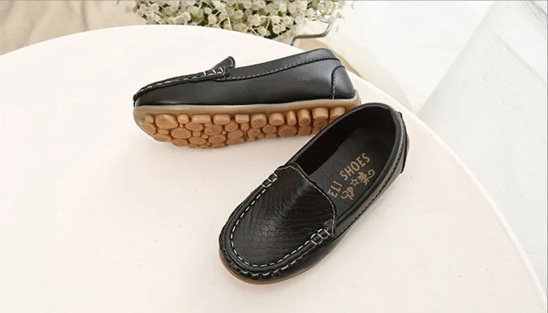 Boys Leather Shoes-30
