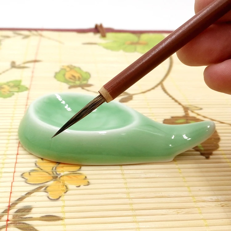 

Mouse Whisker Outline Drawing Pen Painting Small Regular Script Calligraphy Pen Chinese Brush Pen Writing Brush 3pcs