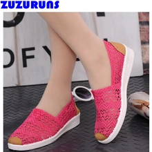 new outdoor women summer flat sole shoes soft breathable lace mesh flats ladies girls tenis trainers shoes chaussure femme 709e
