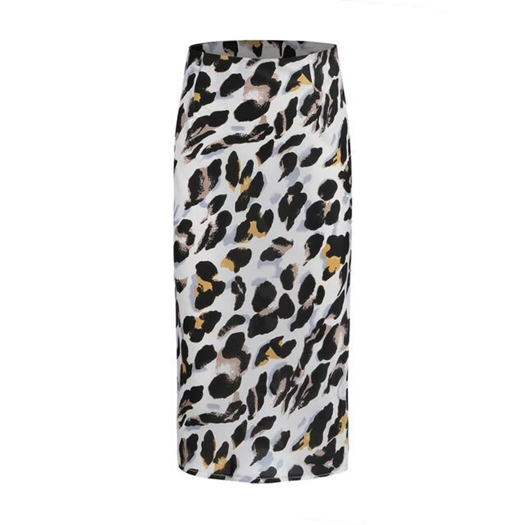 JAYCOSIN  2019  Fashion  Summer  Women Leopard Print Tight Fitting Buttock Skirt 19MAR19