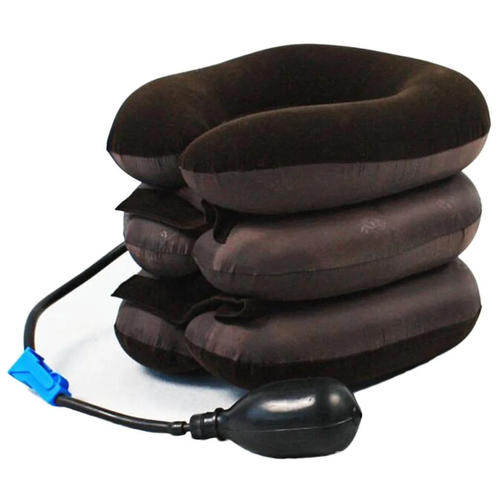 Массажер для шеи бандаж для шеи поддержка шейки шейный воротник вытягивание воздуха усталость Reliever терапевтическое устройство многофункциональный массаж