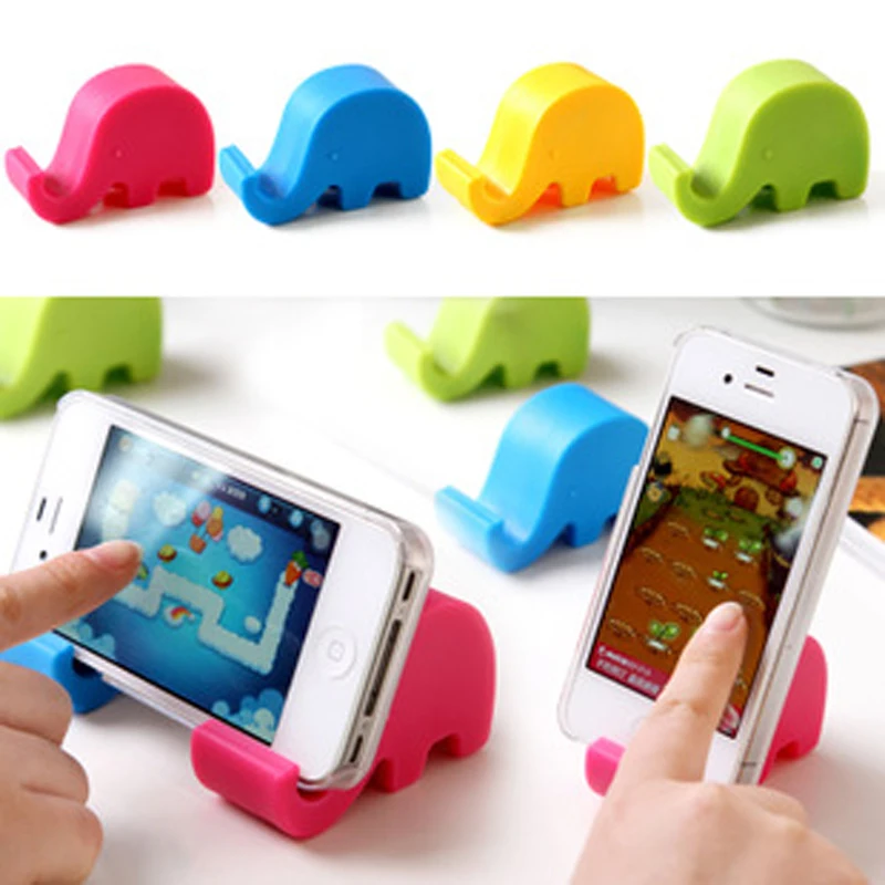 GOESTIME Novelty Universal Portable Elephant Phone Holder Mobile Cell