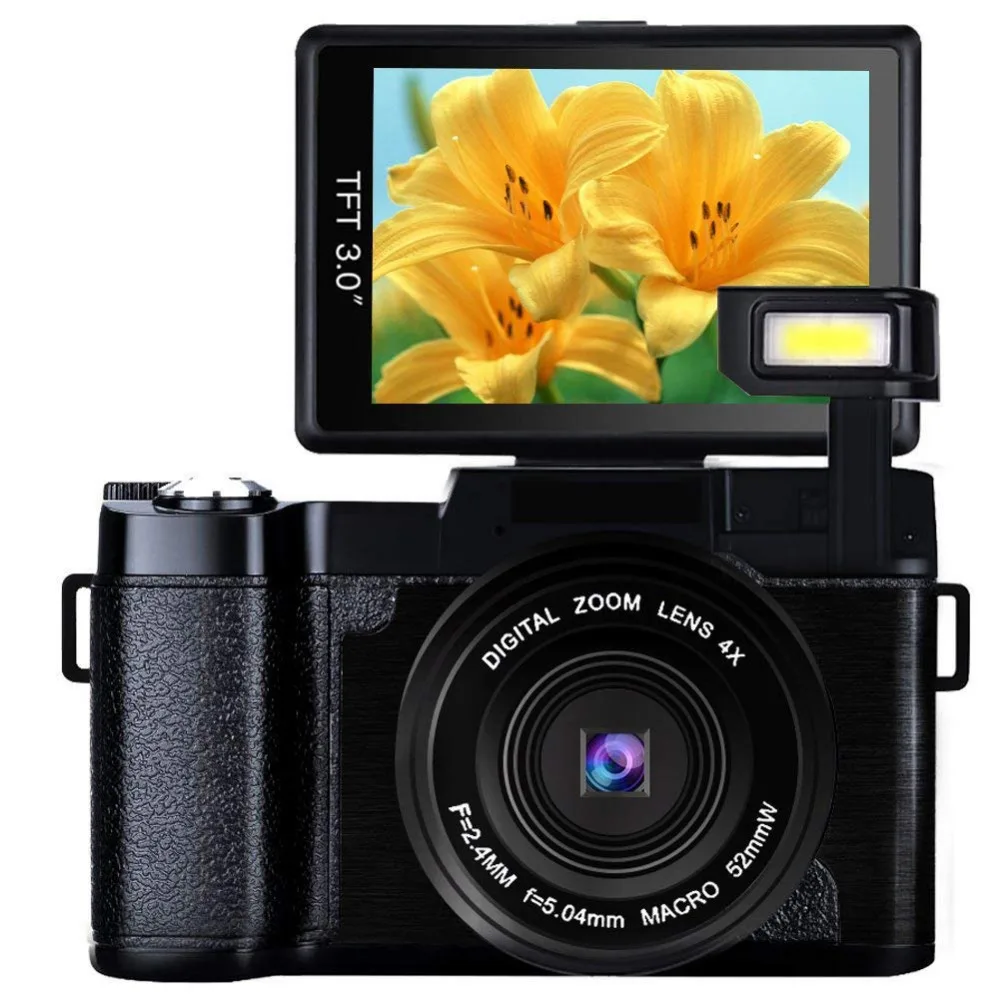 Digital Camera 24.0 MP Camcorder Vlogging Camera Full HD 1080P 3.0 Inch