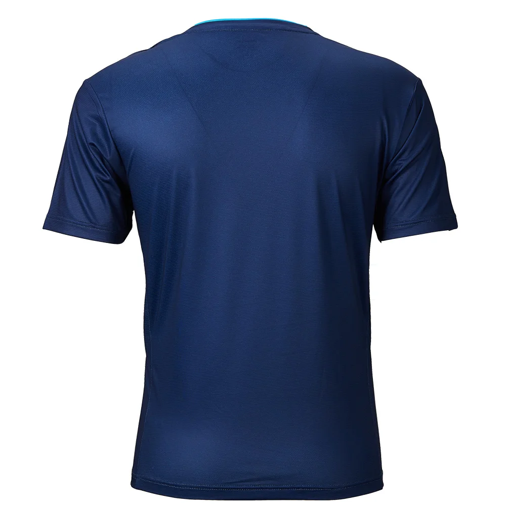 Kawasaki футболка для бадминтона мужские быстросохнущие дышащие с коротким рукавом тренировочные теннисные футболки Мужская спортивная одежда ST-S1121