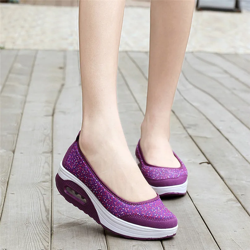 Women Outdoor Sneakers Mesh Casual running shoes Sports Shoes Thick-Soled Air Cushion Shoes Sneakers  #2S05 (17)