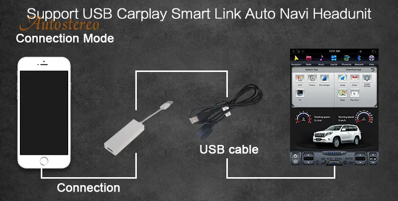 Android Tesla стиль автомобиля gps навигация для TOYOTA Land Cruiser Prado 20102013 головное устройство мультимедийный плеер радио магнитофон