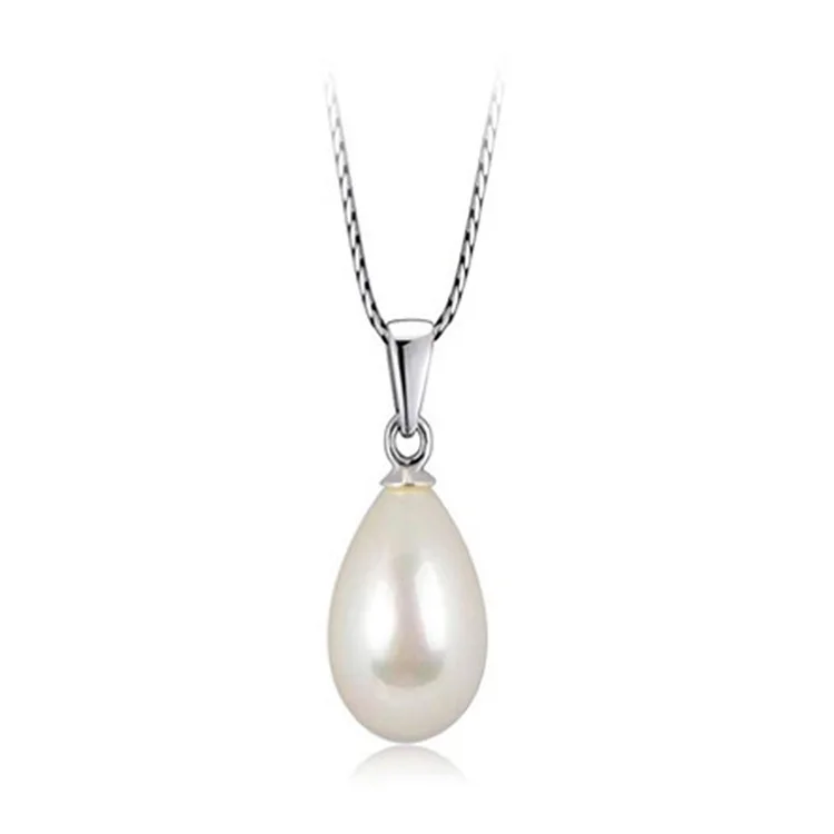 

Newly Charming Jewelery Accessories Vintage Simulated Pearl Woman Pendant Necklace Color White