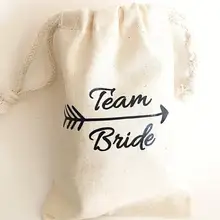 Пользовательские команды невесты шампанское свадьбу похмелье комплект ювелирных изделий пользу муслин Сумки девичник курица Девичник сувениры