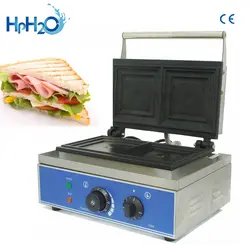Коммерческий антипригарный Электрический сэндвич вафельница блинная машина сэндвич-тостер гриль вафельная машина