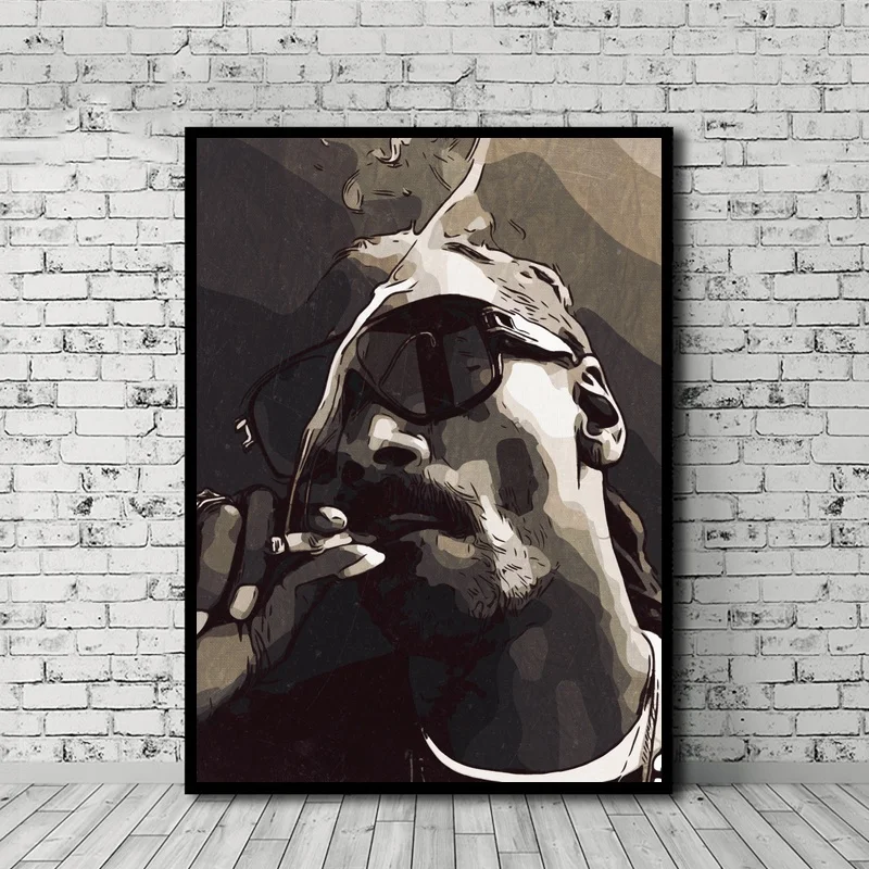 Snoop Dogg плакат холст печать стены Искусство домашний Декор без рамки