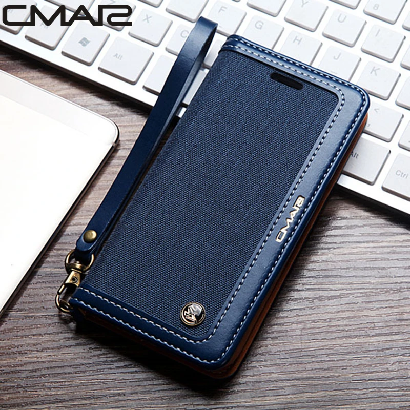 

Magnetic Flip Protect Cover for iphone X Leather Case Denim Cowboy PU Leather Cover for iphone 6 6s 6 plus 7 7 plus 8 8 plus X