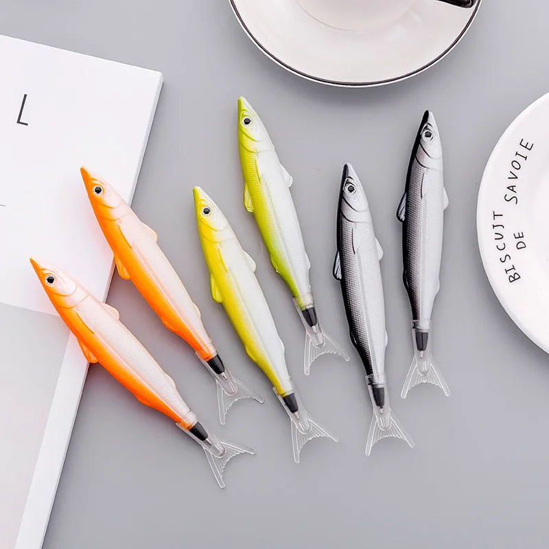 

ballpoint pen Creative kalem fish caneta Kawaii stylo boligrafo pens canetas penne boligrafos lapiceros papeleria