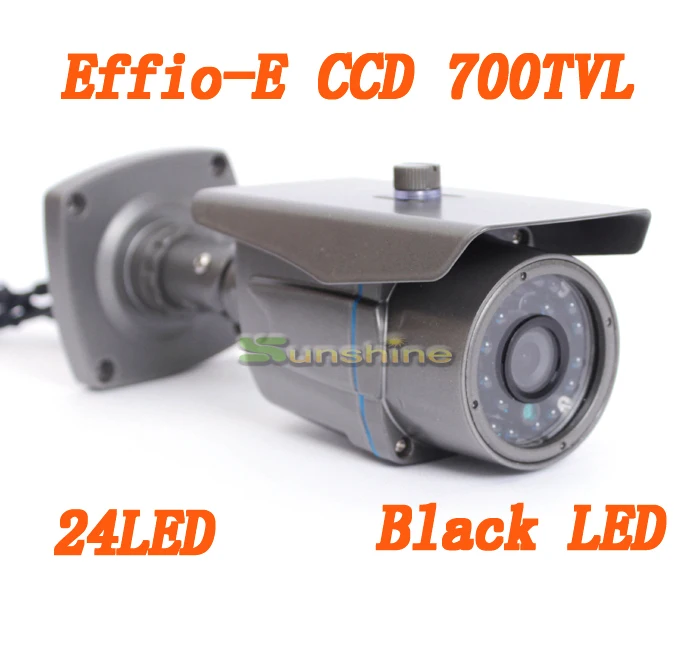 bilder für Neueste 1/3 "Sony Ccd-effio-e 700tvl 24 leds IR Outdoor/Indoor HD 960 H Sicherheitsgewehrkugel Cctv-kamera bilder für Neueste 1/3 "Sony Ccd-effio-e 700tvl 24 leds IR Outdoor/Indoor HD 960 H Sicherheitsgewehrkugel Cctv-kamera