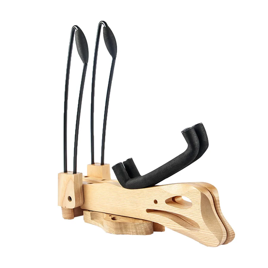 YUEKO Handcraft Solid Wood Guitar Stand for Electric /Folk /Acoustic Guitar Support Guitar Accessories