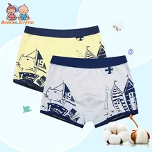 4 шт./партия, новая детская одежда детское нижнее белье трусы-боксеры детские хлопковые трусики FYFP97