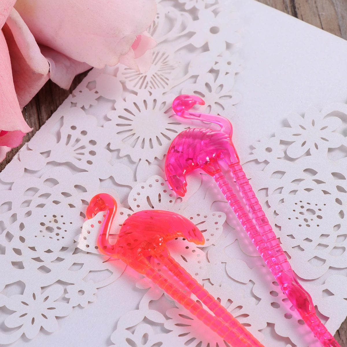 10pcs Flamingo Plastic Drink Stir Swizzle Sticks Frozen Drink Cocktail Bar Stirrer Decoration For Summer Beach Party Supplier 10pcs Flamingo Plastic Drink Stir Swizzle Sticks Frozen Drink Cocktail Bar Stirrer Decoration For Summer Beach Party Supplier