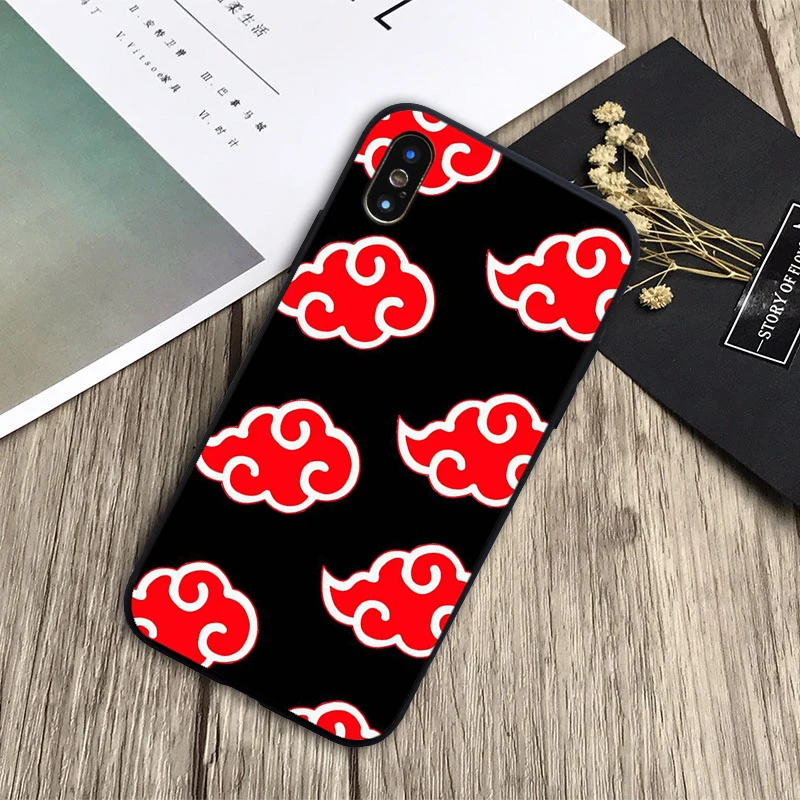 Hokage Naruto Kakashi чехол для японского аниме мягкий силиконовый черный телефона iPhone 6