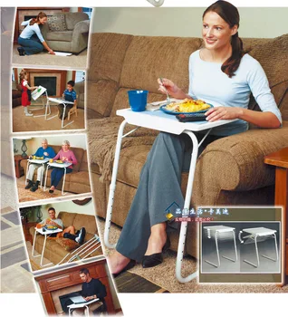 

Computer Desk mesa Office home Furniture panel+steel folding table for laptop notebook desk soporte notebook bed tafel folding