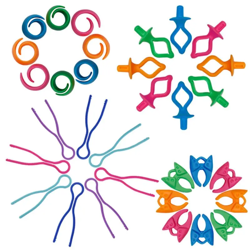 48 Pieces Assorted Bobbin Clamps Clips Spool Thread Hugger for DIY Sewing Quilting Embroidery