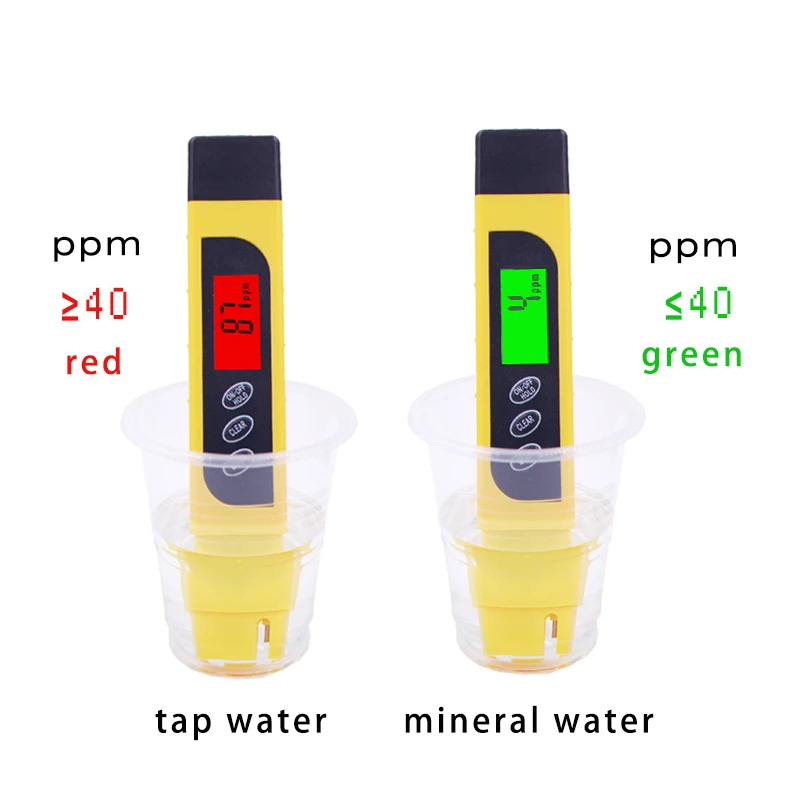 3 в 1 Функция цифровой TDS EC метр тестер температуры Ручка проводимость качество воды измерительные инструменты с подсветкой скидка 42