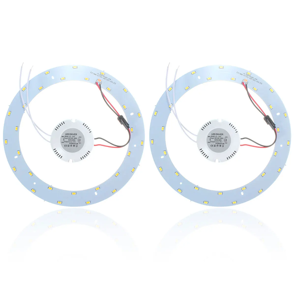 15 Вт 5730 SMD круглая Светодиодная панель кольцевые потолочные светильники лампа-панель