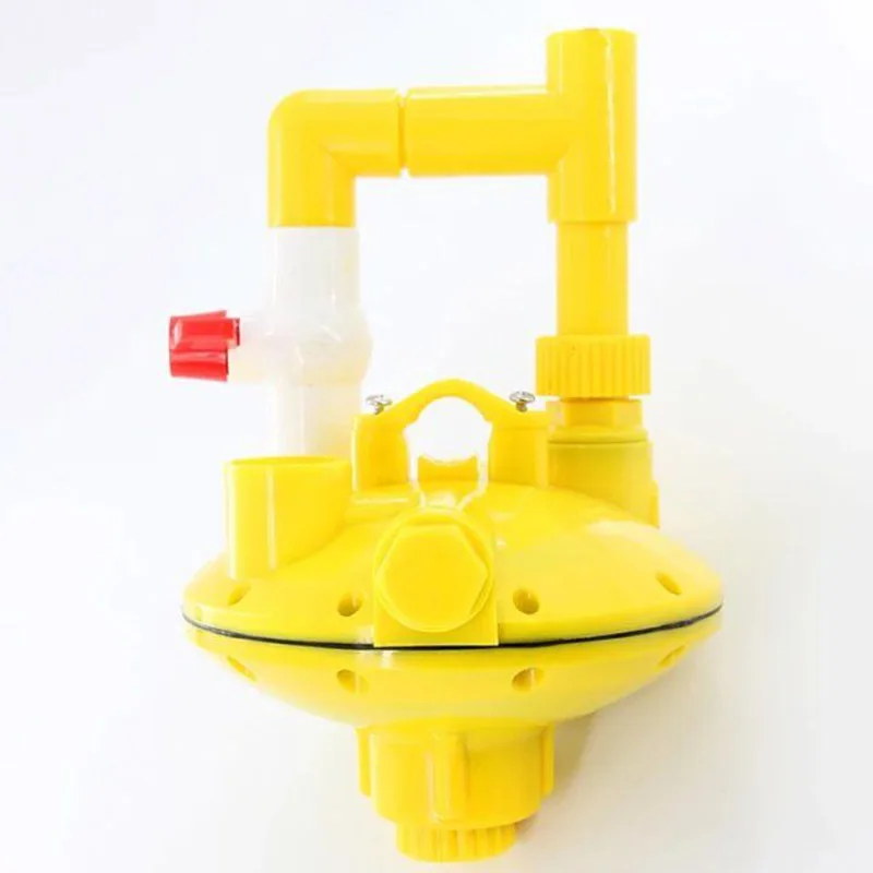 Poultry Chiken Duck Quail Pigeon Water Supply Line Pressure Reduce Valve System Waterline Chicken Drinker Water Coop Kit
