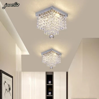 

Fashion square crystal led Chandeliers LED lamps restaurant corridor high power LED Chandelier led lustre light Chandeliers