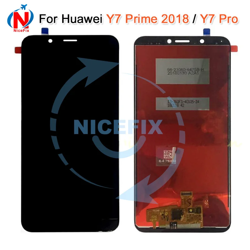 

For HUAWEI Y7 2018 LCD Display Touch Screen For Huawei Y7 Pro 2018 LCD With Frame Y7 Prime 2018 LDN L22 LX2 L21 L23 LX1 L29 LCD