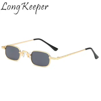 

Long Keeper Sunglasses Women Men Square Sun Glasses Little Cute Eyewear Eyeglasses Metal Frame Lens UV400 Colorful Fashion