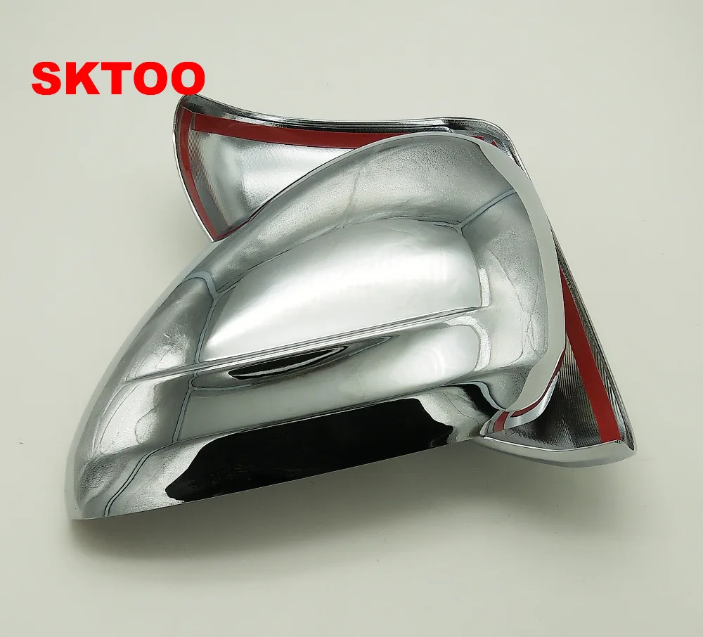 SKTOO автомобиля Stying подходит для peugeot 301 308 408 508 2008 3008 308 S боковой двери боковое зеркало хром крышка заднего вида Кепки аксессуары