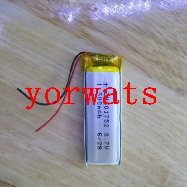 New Hot A Rechargeable Li-ion Cell 3.7V polymer lithium battery 601752 500mah direct sale | Электроника
