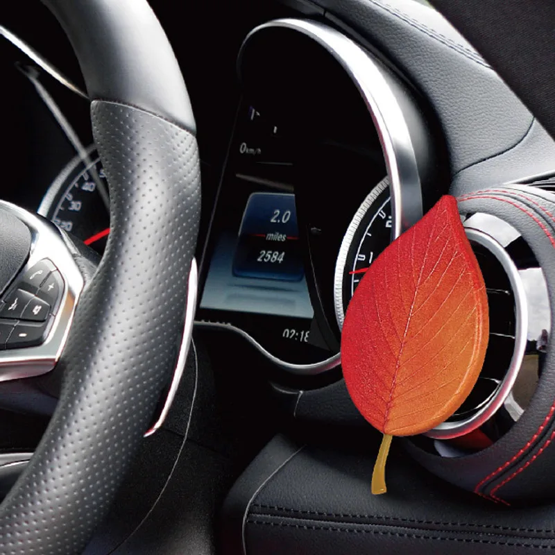 Car Wireless Charger Smart Leaves Shape Quick Wireless Charging Stand for Mobile Phone Car Styling