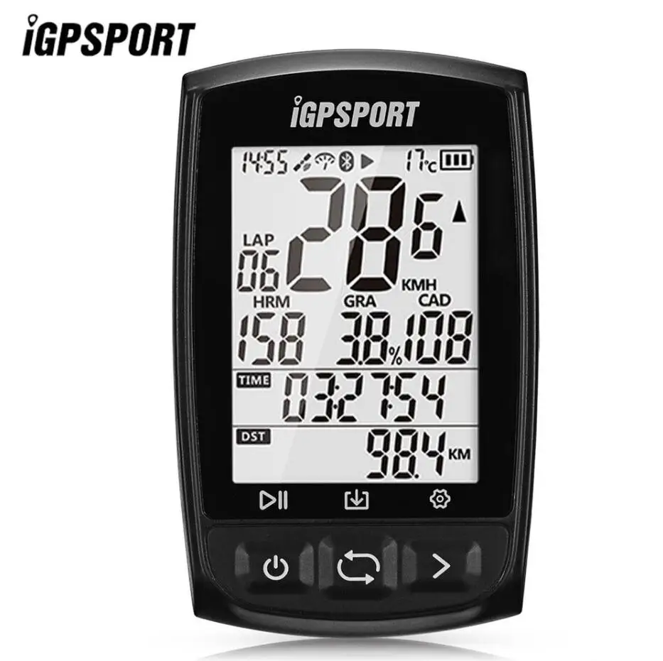 

2 Pcs iGPSPORT iGS50E Bluetooth Wireless Waterproof GPS Bike Computer Real-time Data