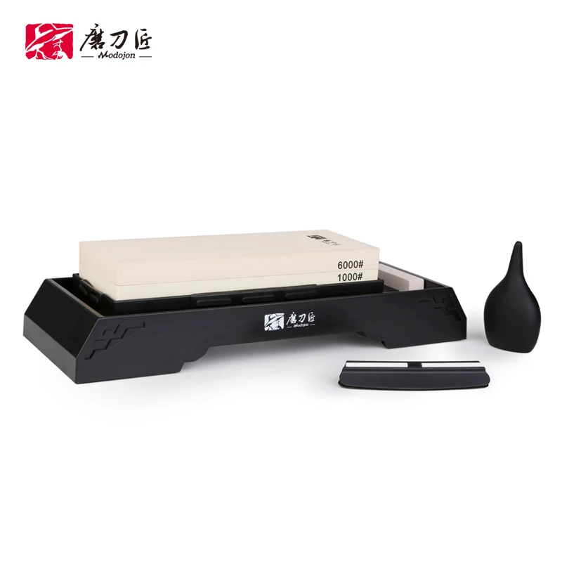  GRINDER1000/6000 mesh double-sided domestic knife sharpener for kitchen grindstone whetstone large  - 4000017579280