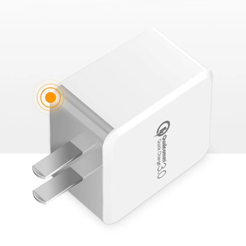 QC3.0 USB быстрое зарядное устройство адаптер Напряжение Ток дисплей для смартфона планшета ПК