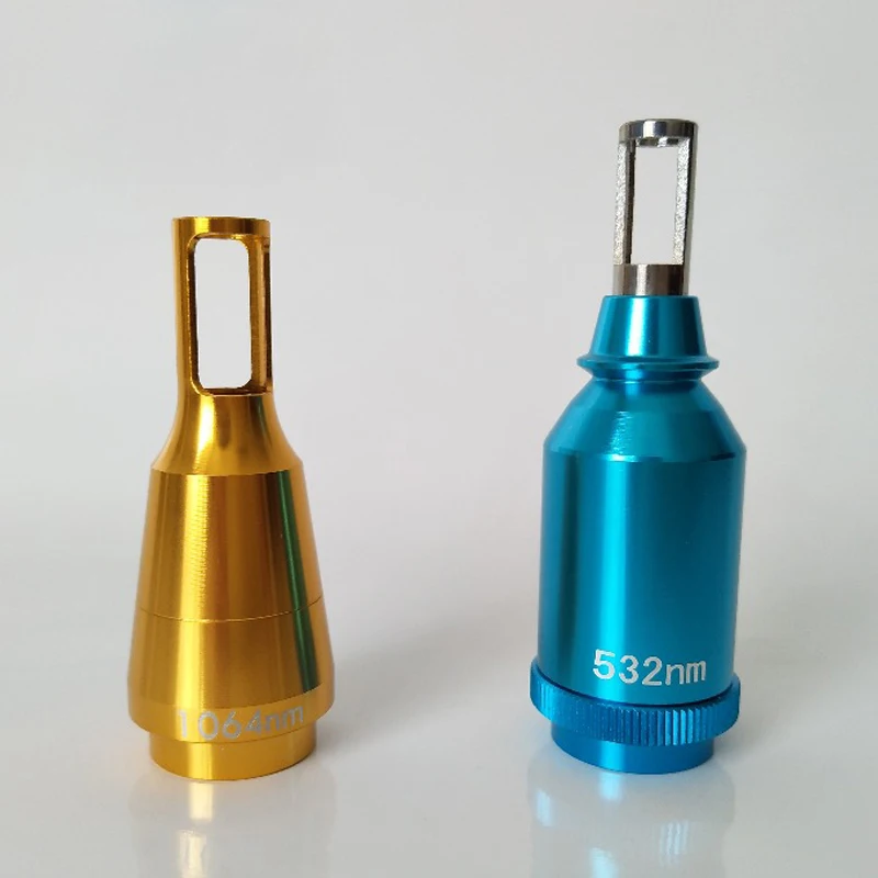 

cheap price drop shipping Q Switched nd yag laser tip head 1064nm+532nm+black carbon laser head 3 pcs per order