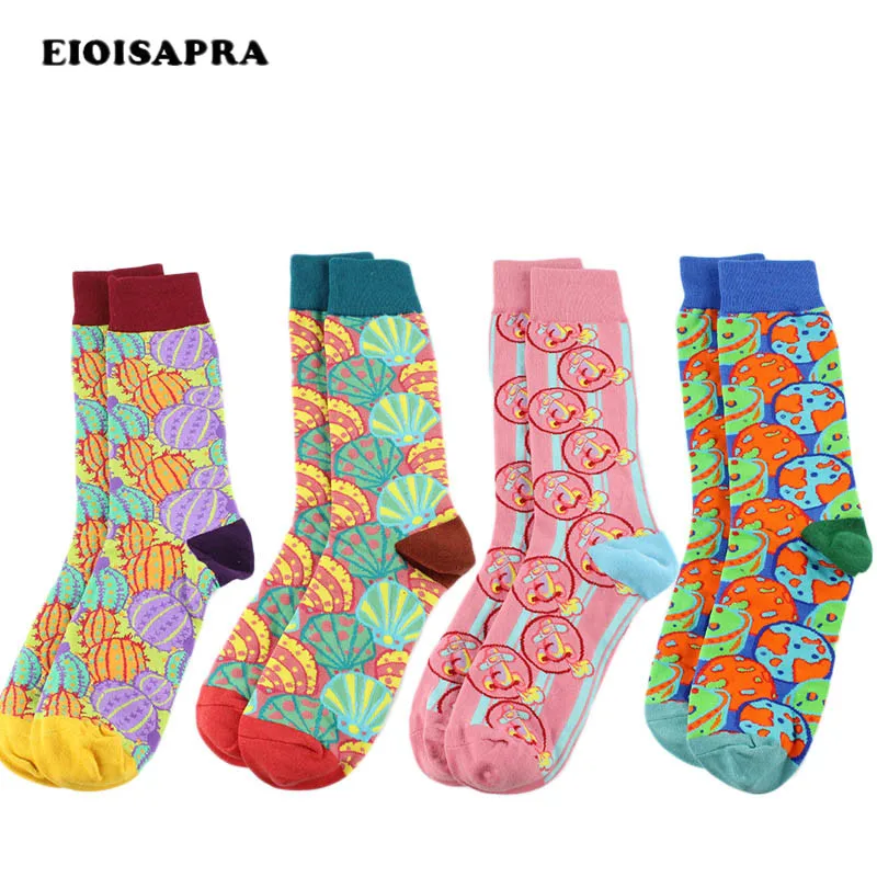 Eioisapra Colorful Creative Happy Socks Novelty Funny Socks Europe Usa