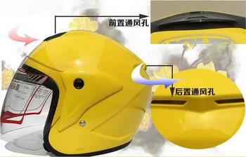 

2019 spring New YOHE Half face motorcycle helmet motorbike Electric bicycle helmets made of ABS have 8 kinds of color M L XL XXL