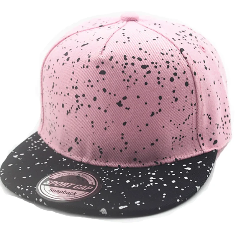 Kid Baseball Cap Snowflakes Graffiti Outdoor Sports Snapback Children Dance Hat Adjustable Summer Sun Dome Caps Casquette (5)