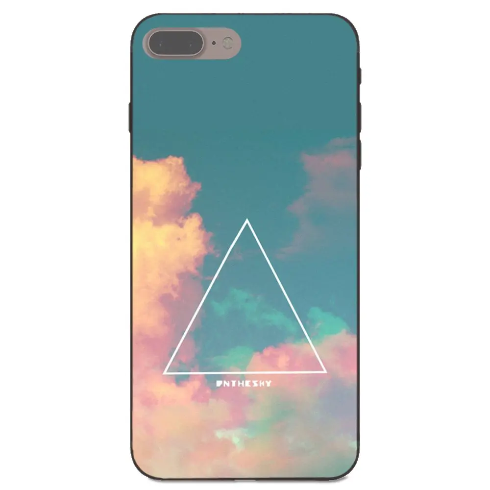 لينة سيليكون TPU الأسود الهاتف المحمول الأسود ل Xiaomi Redmi ملاحظة 2 3 4 4A 4X5 5A 6 6A زائد برو S2 Y2 المتناثرة الرياح علامة مثلث