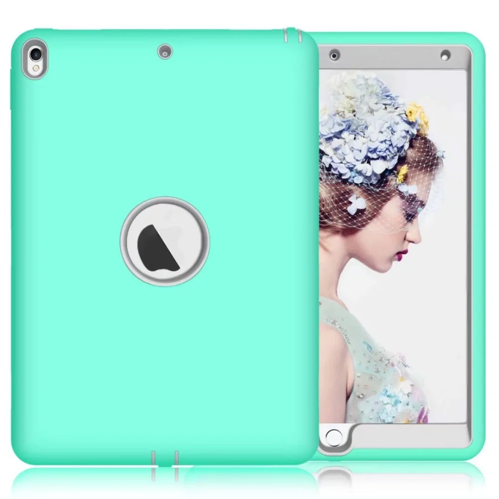 

Coque Case for iPad Pro 10.5 Durable Heavy Duty 3 in 1 Hybrid Rugged Cases Shockproof Cover Capa for iPad Pro 10.5 inch Tablet