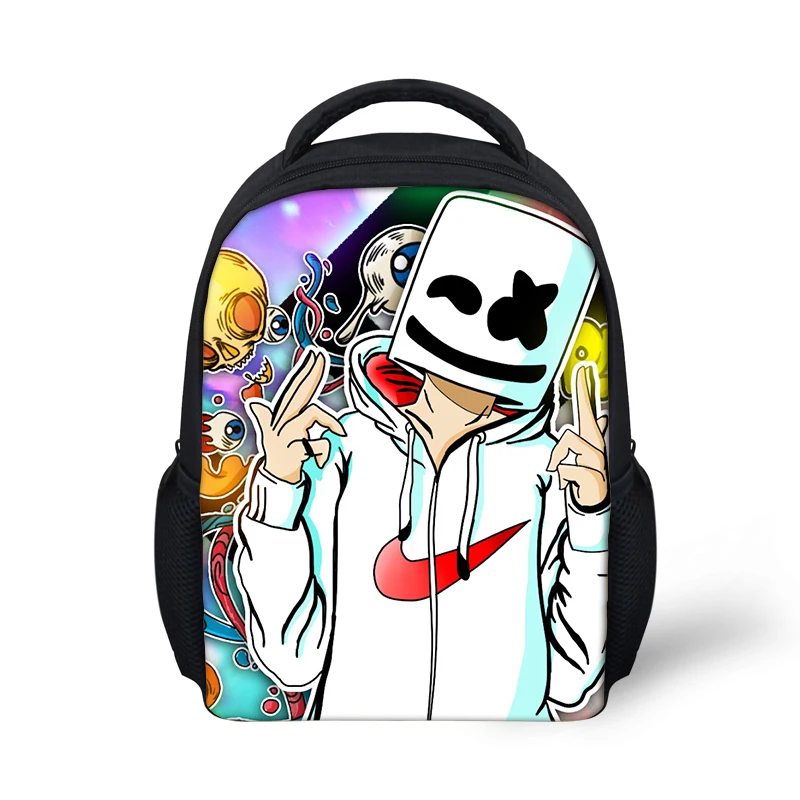 DJ Marshmello Korean Style Mini Backpacks for Boys Girls Fashion